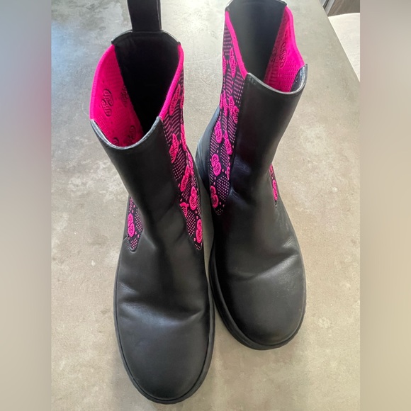 Gucci boots like new technical monogramm boot - Picture 2 of 8